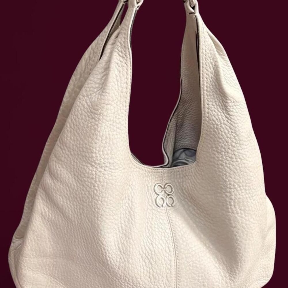 Coach Women's White and Cream Bag